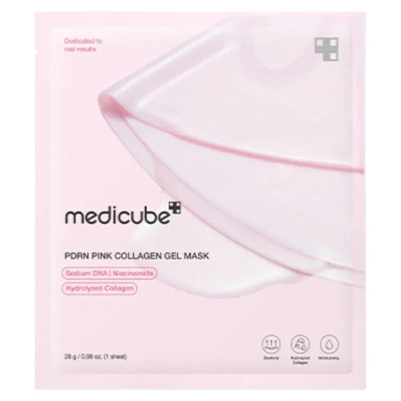 Authentic Medicube PDRN Pink Collagen Gel Mask 1Ea available online in Pakistan at Makeup by Unzilay – original Korean gel mask with collagen for firming, hydrating, and brightening skin with cash on delivery nationwide.
