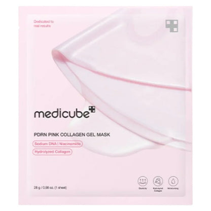 Authentic Medicube PDRN Pink Collagen Gel Mask 1Ea available online in Pakistan at Makeup by Unzilay – original Korean gel mask with collagen for firming, hydrating, and brightening skin with cash on delivery nationwide.
