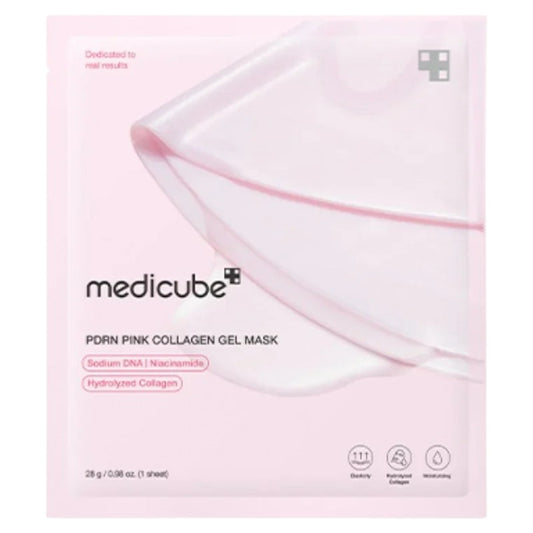 Authentic Medicube PDRN Pink Collagen Gel Mask 1Ea available online in Pakistan at Makeup by Unzilay – original Korean gel mask with collagen for firming, hydrating, and brightening skin with cash on delivery nationwide.
