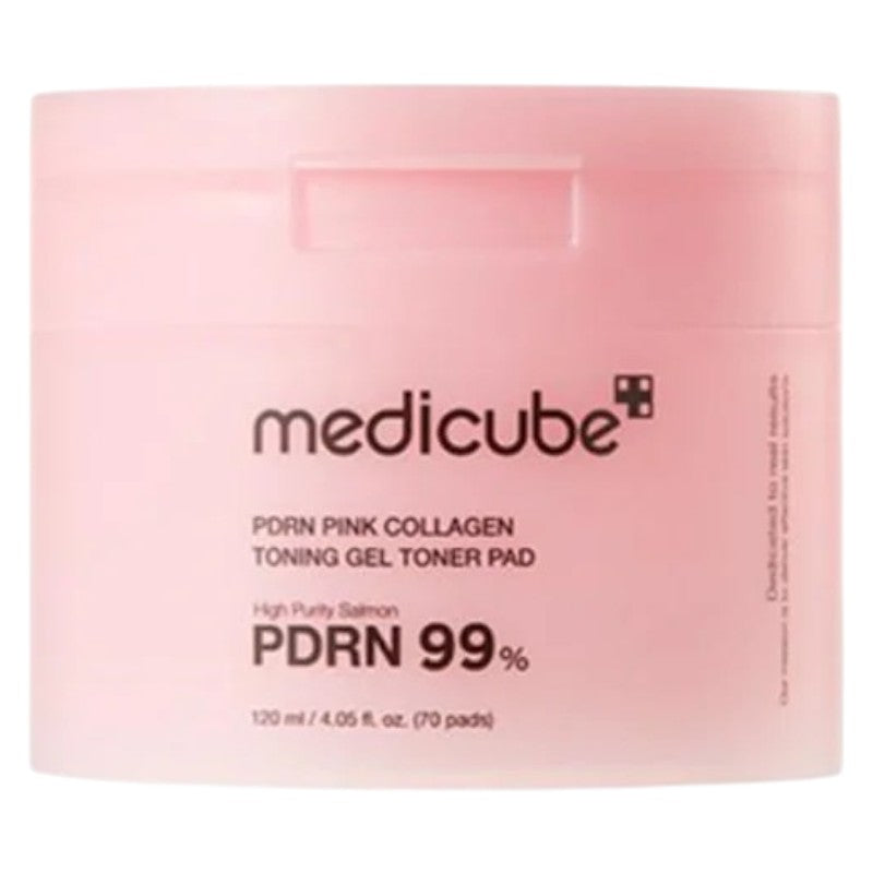 Medicube PDRN Pink Toning Gel Toner Pad (70ea) – authentic Korean toner pads in Pakistan