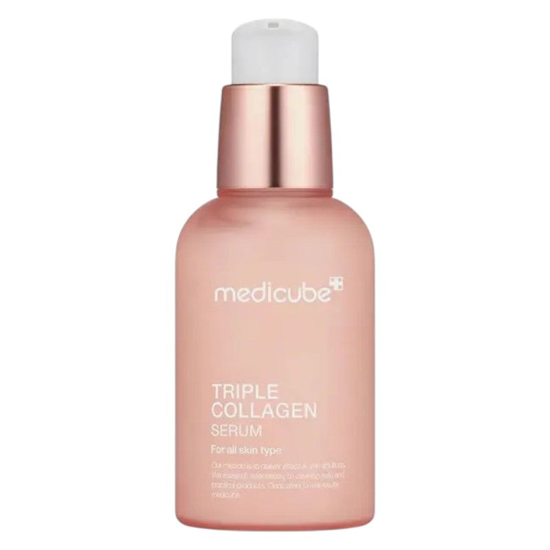 Buy authentic Medicube Triple Collagen Serum 4.0 in Pakistan at Makeup by Unzilay – original Korean anti-aging serum with triple collagen for firming, hydrating, brightening, and improving skin elasticity with cash on delivery nationwide.
