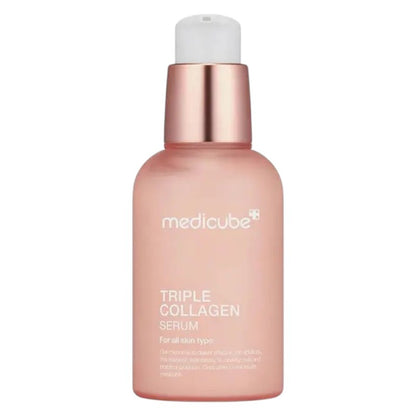 Buy authentic Medicube Triple Collagen Serum 4.0 in Pakistan at Makeup by Unzilay – original Korean anti-aging serum with triple collagen for firming, hydrating, brightening, and improving skin elasticity with cash on delivery nationwide.
