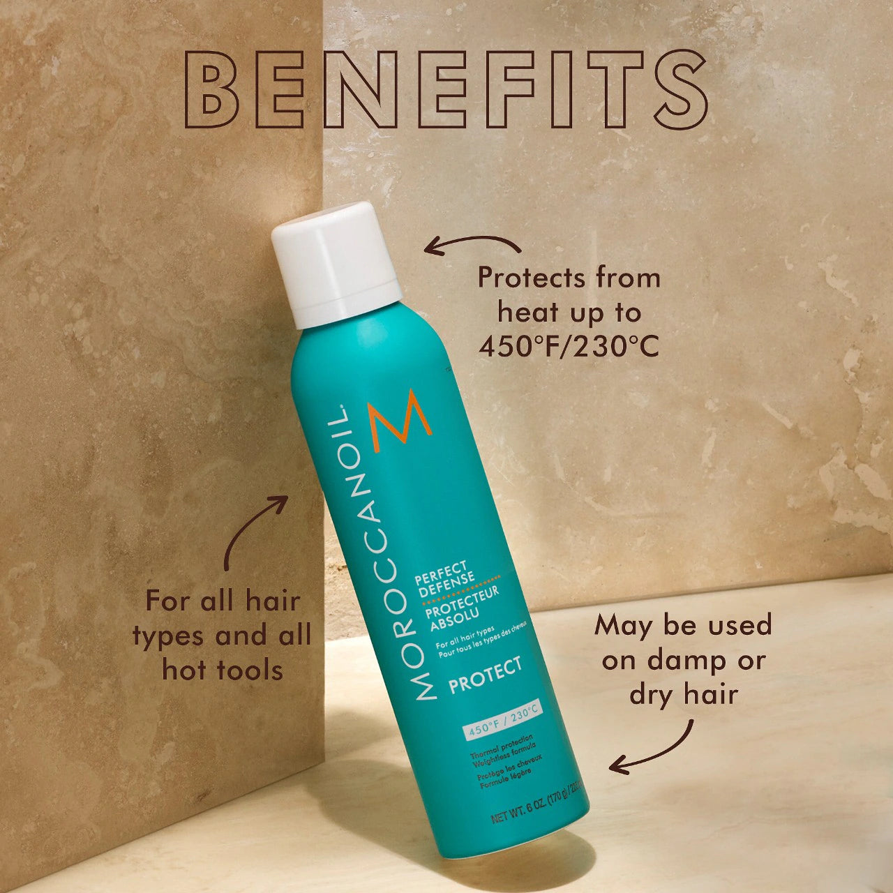 Moroccanoil | Perfect Defense Heat Protectant