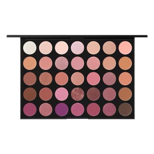 Morphe 35XO Natural Flirt Artistry Palette – versatile eyeshadow palette with neutral and warm shades, highly pigmented and blendable for everyday and glam looks, available online in Pakistan
