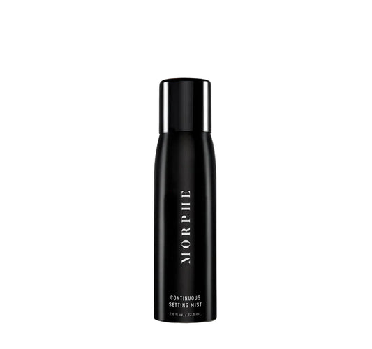 Morphe Continuous Setting Mist – fine mist setting spray for long-lasting makeup wear, lightweight, refreshing and smooth finish, available online in Pakistan

