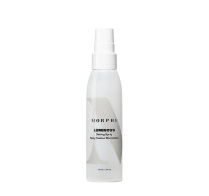 Morphe Luminous Setting Spray – hydrating makeup setting spray for radiant, dewy finish, lightweight and long-lasting, enhances makeup glow, available online in Pakistan
