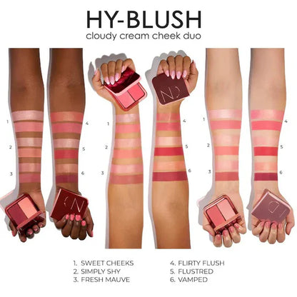 Natasha Denona | Hy-Blush Cloudy Cream Cheek Duo Collection