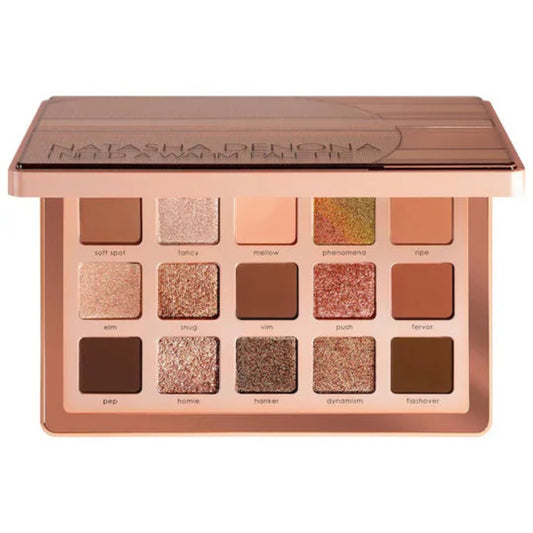 "Buy Natasha Denona I Need a Warm Eyeshadow Palette in Pakistan – luxury warm-toned palette with rich matte and shimmer shades for radiant, bronzed, and soft glam looks."