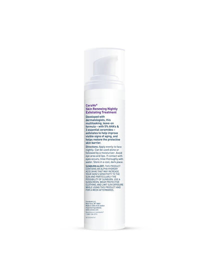 CeraVe | Skin Renewing Nightly Exfoliating Treatment | AHA/BHA night treatment