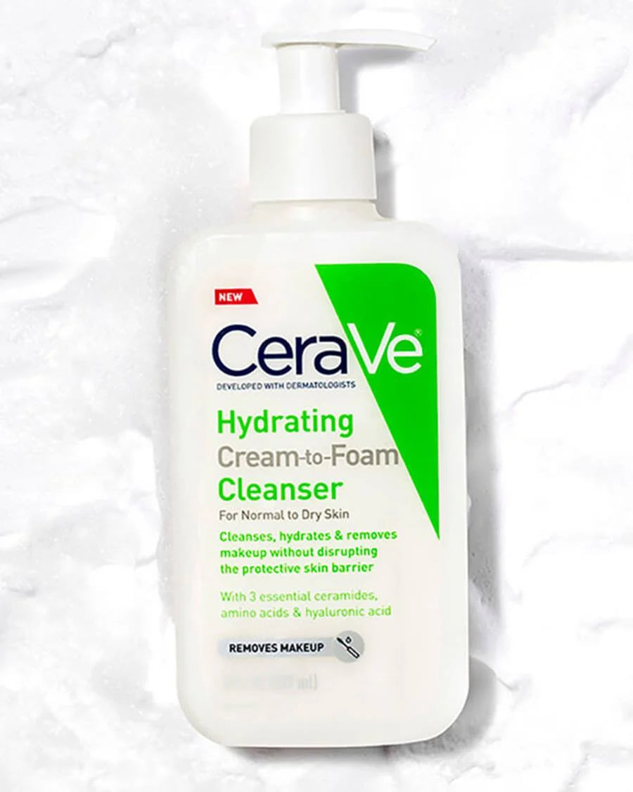 CeraVe | Hydrating Cream | to-Foam Cleanser | hybrid cleanser