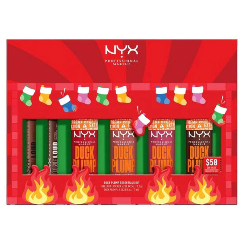 “NYX Duck Plump Essentials Kit – complete lip plumping makeup set for fuller and glossy lips available in Pakistan”
