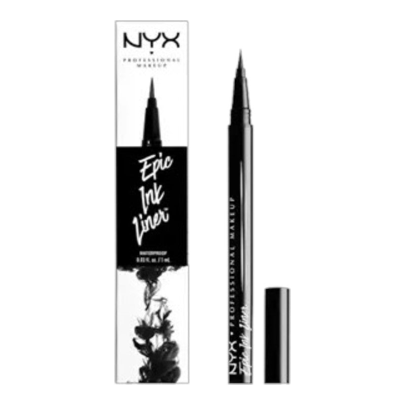 “NYX Epic Ink Liner waterproof liquid eyeliner – long lasting precise black eyeliner for bold eye makeup available in Pakistan”
