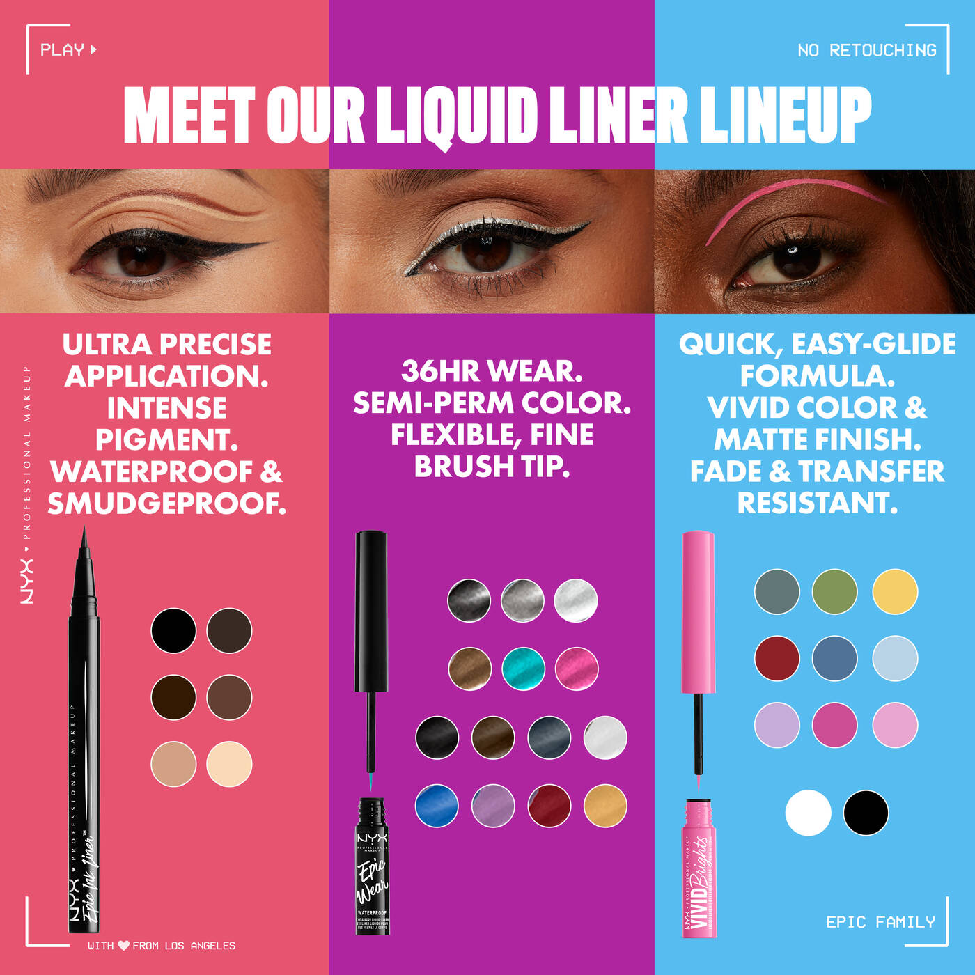 NYX | Epic Ink Waterproof Liquid Eyeliner