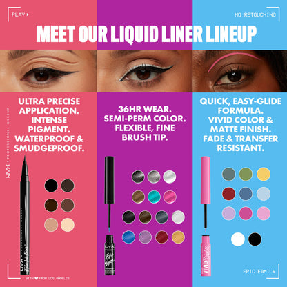 NYX | Epic Ink Waterproof Liquid Eyeliner