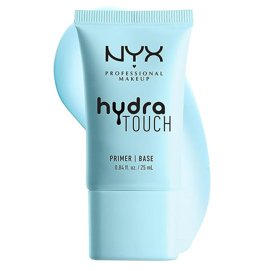 NYX Hydra Touch Primer – hydrating makeup primer for smooth, radiant skin, enhances foundation application and long-lasting wear, suitable for all skin types, available online in Pakistan
