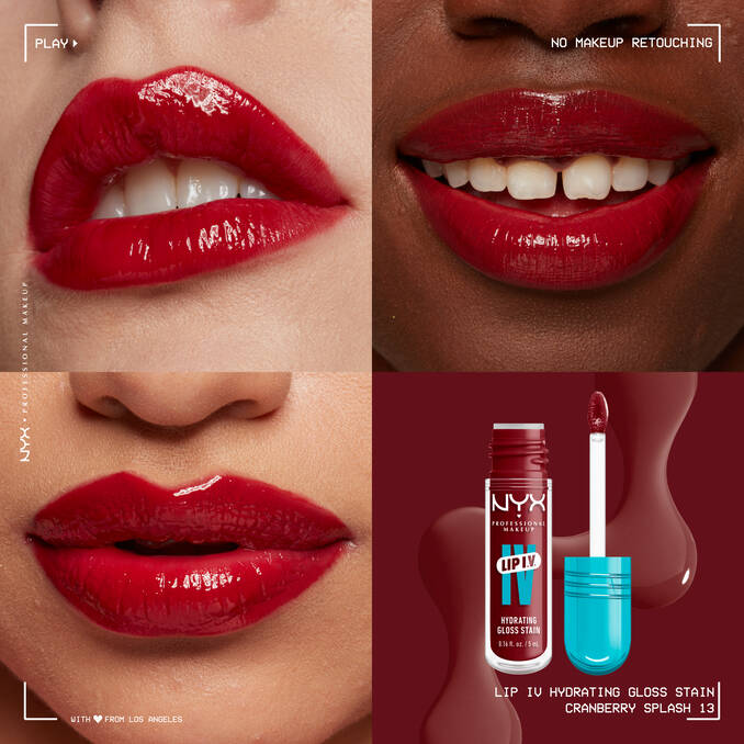 NYX | Lip I.V. Hydrating Lip Gloss Stain