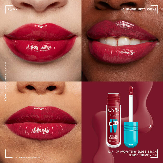 NYX | Lip I.V. Hydrating Lip Gloss Stain
