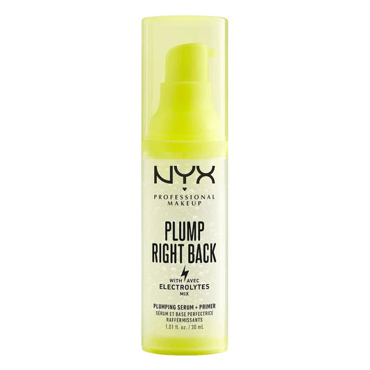 NYX Plump Right Back Serum + Primer – hydrating and plumping primer serum, smooths skin and enhances foundation wear, long-lasting radiant finish, available online in Pakistan
