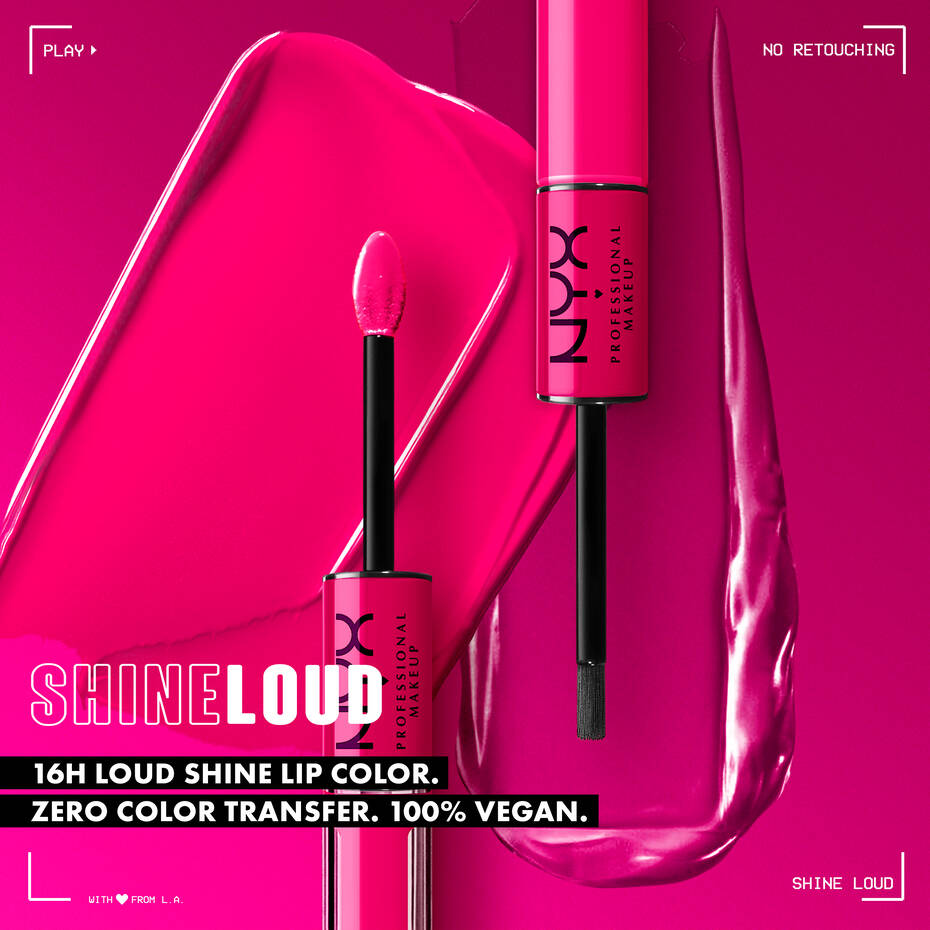 NYX | Shine Loud High Shine Lip Color