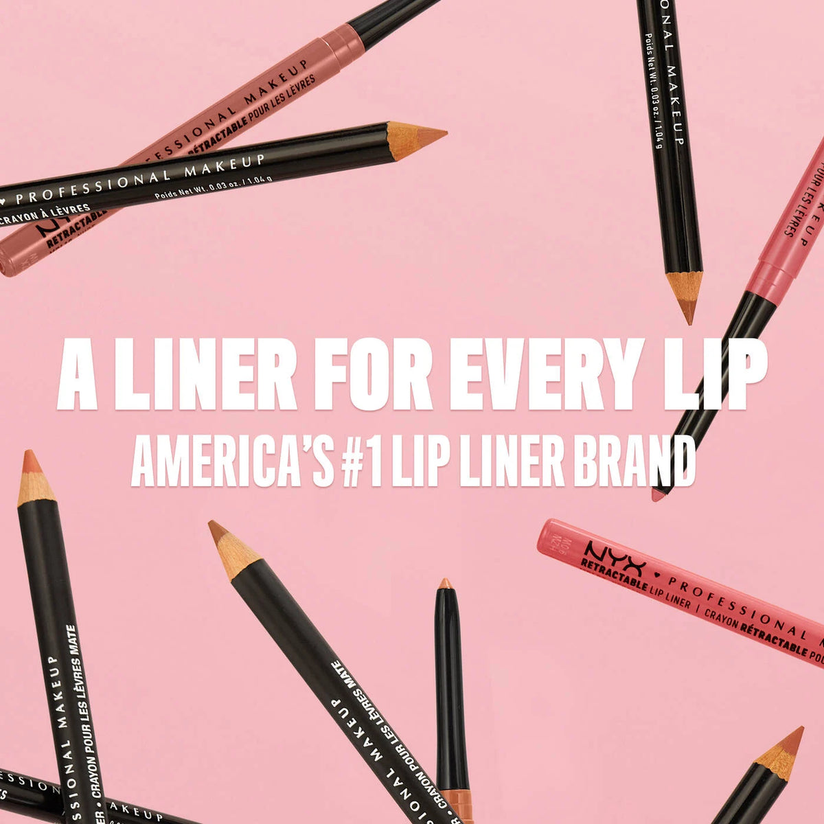 NYX | Suede Matte Lip Liner Velvet Soft Vegan Lip Pencil