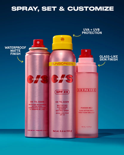 One/Size | On Til Dawn Mattifying Sunscreen Makeup Setting Spray SPF 28 Full-Sized