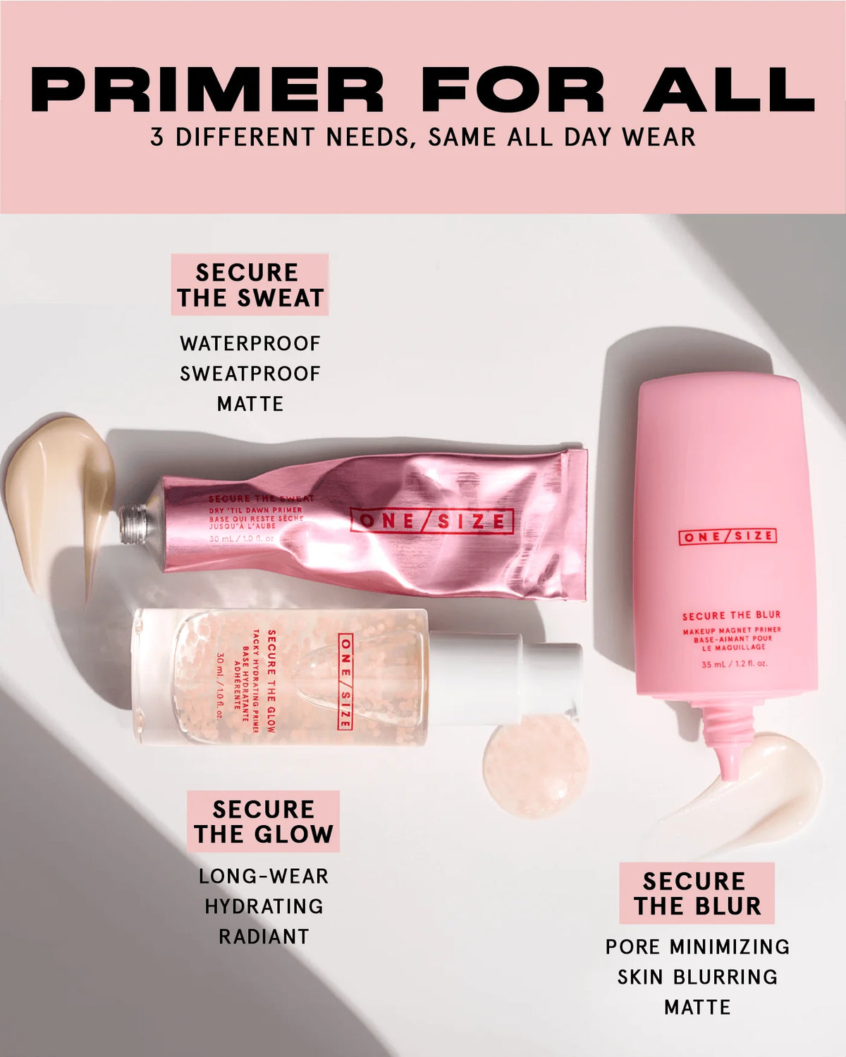 One/Size | Secure The Sweat Sweat-Proof Aluminum-Free Primer