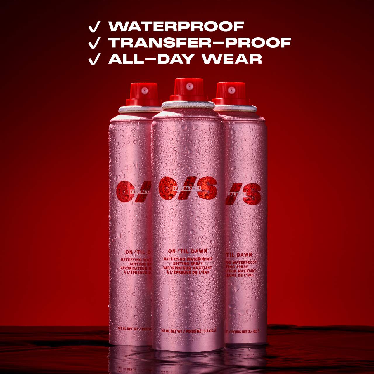 One/Size On Til Dawn Mattifying Waterproof Setting Spray
