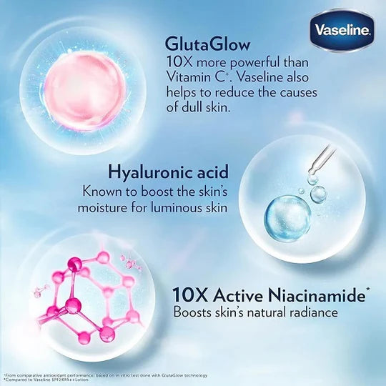 Vaseline | Gluta-Hya Smooth Radiance Serum Burst Lotion