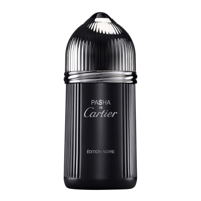 Pasha de Cartier Edition Noire Eau de Toilette for Men – elegant fougère fragrance with fresh green citrus notes combined with deep amber and cedar accords, available in Pakistan