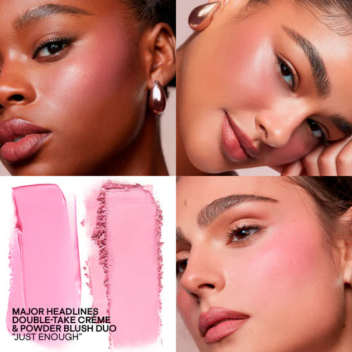 Patrick Ta Beauty |  Major Headlines Double-Take Crème & Powder Blush Duo