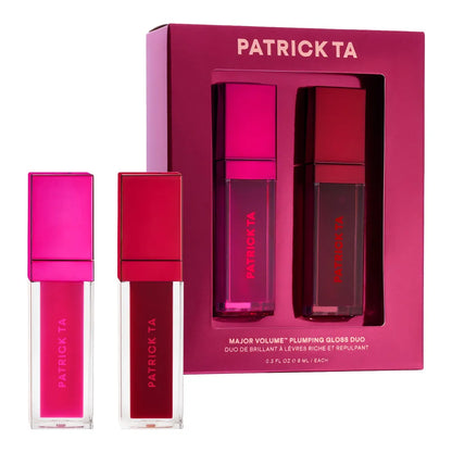 "Buy Patrick Ta Major Volume Plumping Gloss Duo Headliner/Main Stage in Pakistan – original high-shine lip gloss set that plumps, hydrates, and delivers long-lasting volume."