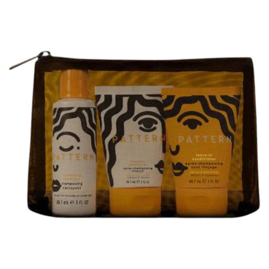 "PATTERN Texture Travel Kit – premium travel-size hair care set for healthy, styled hair, available online in Pakistan at Makeup by Unzilay."