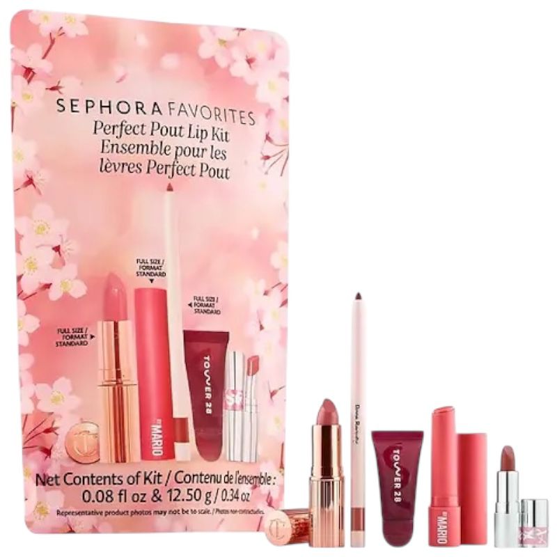 Sephora Favorites Perfect Pout Lip Kit – curated set of lipsticks and lip glosses for a flawless pout, available online in Pakistan
