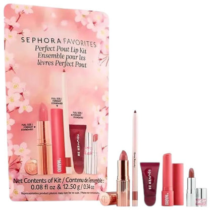 Sephora Favorites Perfect Pout Lip Kit – curated set of lipsticks and lip glosses for a flawless pout, available online in Pakistan

