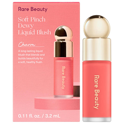 Rare Beauty Soft Pinch Liquid Blush Mini – travel-size liquid blush for lightweight, long-lasting natural cheek color, available online in Pakistan
