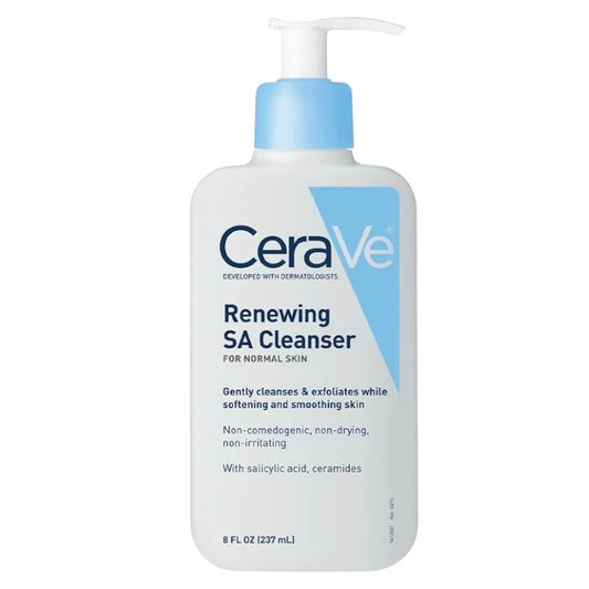 Buy CeraVe SA Smoothing Cleanser at best price in Pakistan – exfoliating face wash with salicylic acid for rough and bumpy skin, available online
