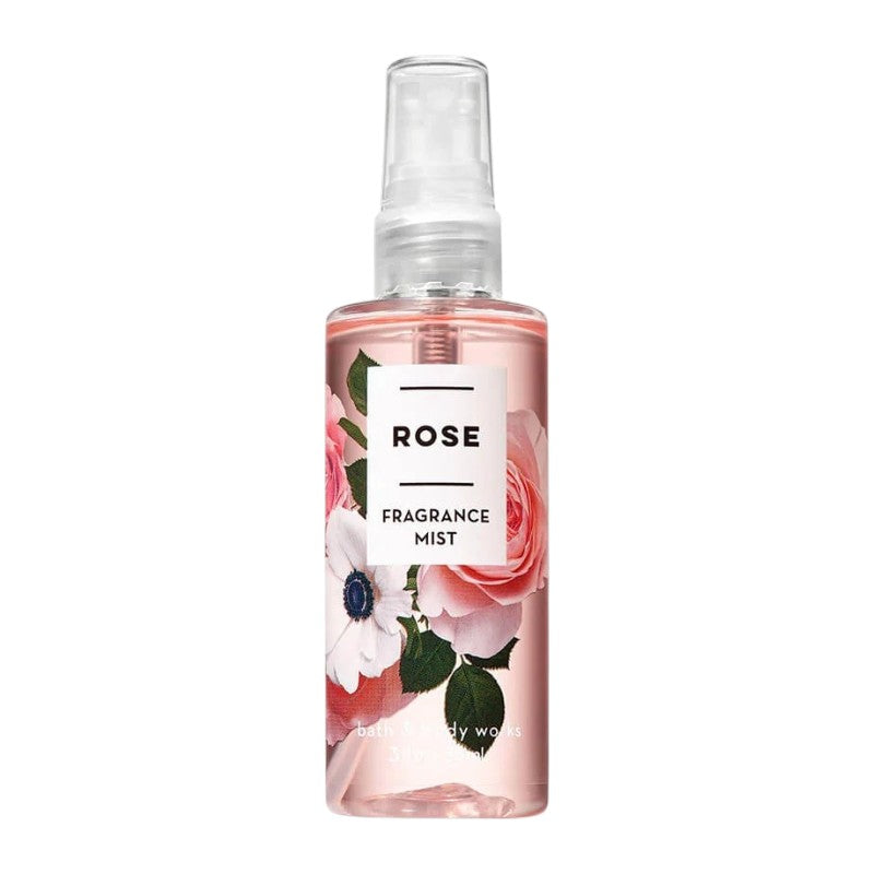 Bath & Body Works Rose Fine Fragrance Mist 236ml – light floral body mist with airy rose water, jasmine petals and creamy musk, featuring a fresh, clean and layerable rose fragrance, available in Pakistan