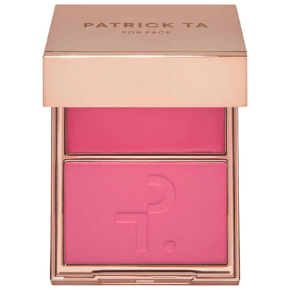Patrick Ta Beauty |  Major Headlines Double-Take Crème & Powder Blush Duo