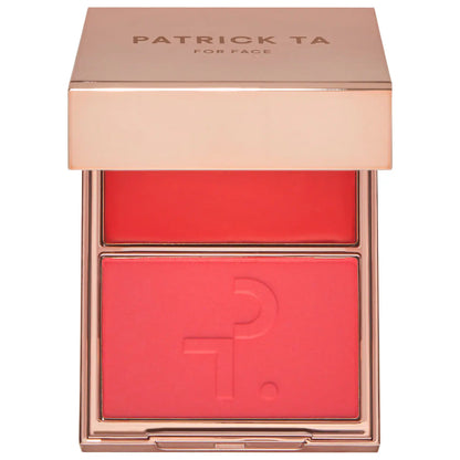 Patrick Ta Beauty |  Major Headlines Double-Take Crème & Powder Blush Duo