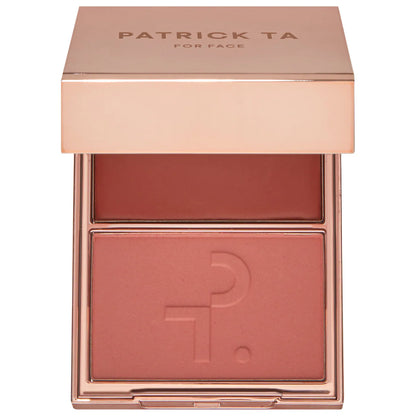 Patrick Ta Beauty |  Major Headlines Double-Take Crème & Powder Blush Duo