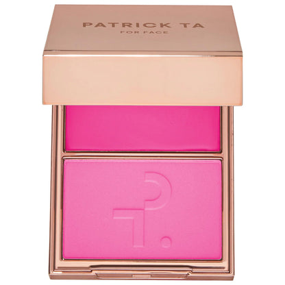 Patrick Ta Beauty |  Major Headlines Double-Take Crème & Powder Blush Duo