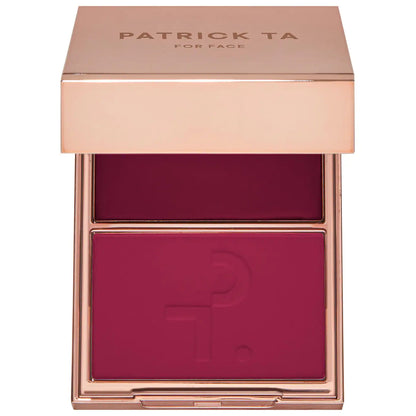 Patrick Ta Beauty |  Major Headlines Double-Take Crème & Powder Blush Duo