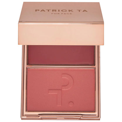 Patrick Ta Beauty |  Major Headlines Double-Take Crème & Powder Blush Duo