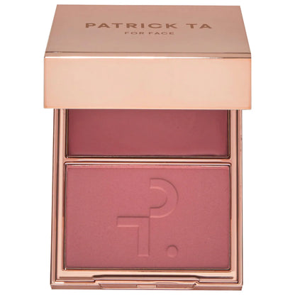 Patrick Ta Beauty |  Major Headlines Double-Take Crème & Powder Blush Duo