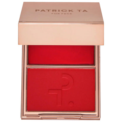 Patrick Ta Beauty |  Major Headlines Double-Take Crème & Powder Blush Duo