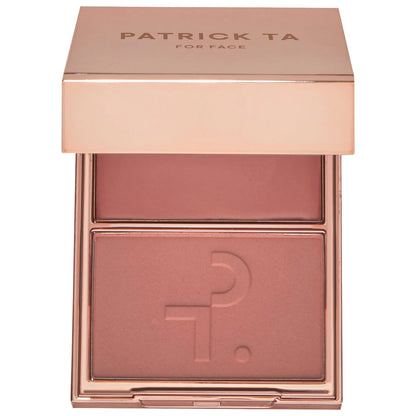 Patrick Ta Beauty |  Major Headlines Double-Take Crème & Powder Blush Duo