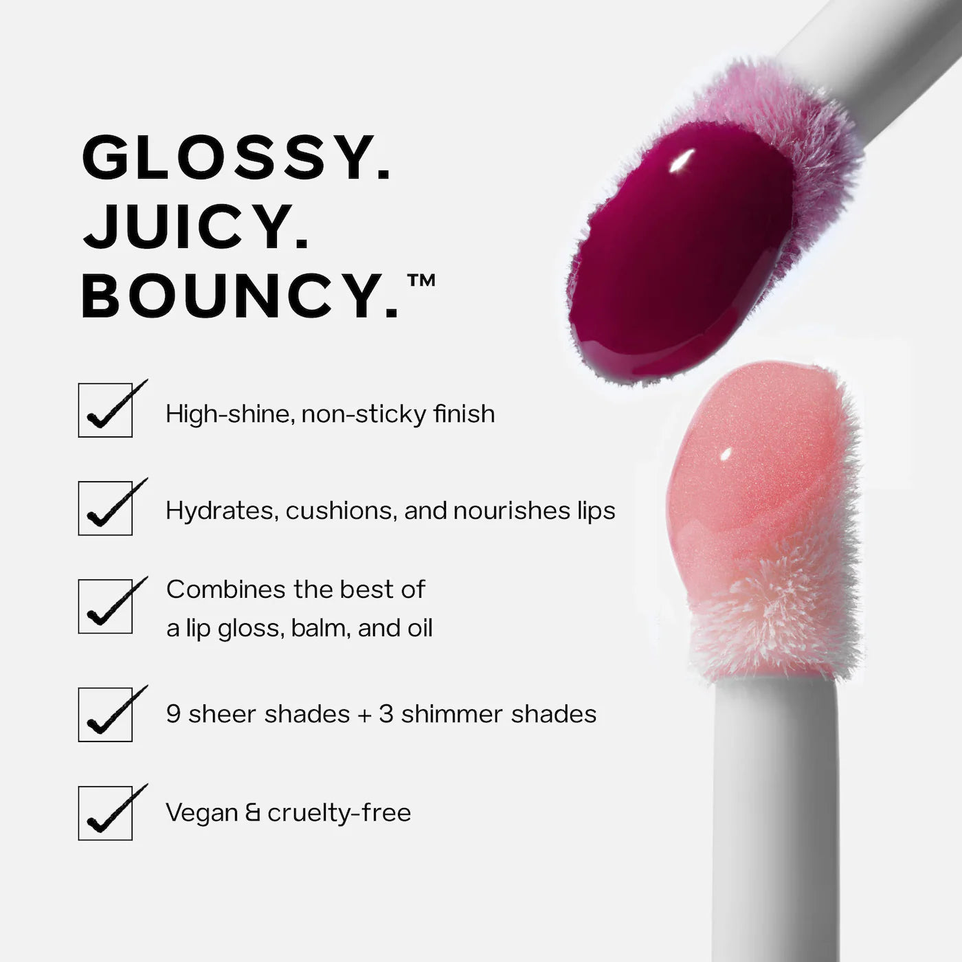 Saie | Glossy Bounce Hydrating Lip Oil (5ml)