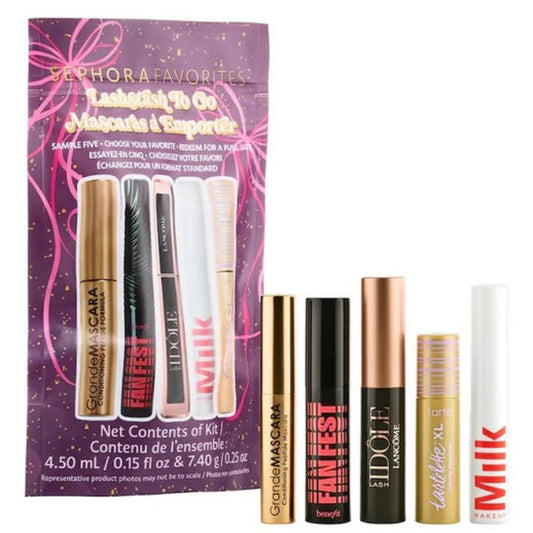 Sephora Favorites Holiday Lashstash to Go Mini Mascara Set – travel-sized mascaras for voluminous, long-lasting lashes, perfect holiday gift, available online in Pakistan
