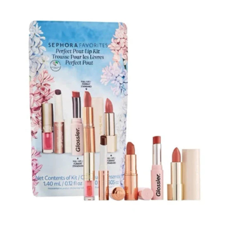 Sephora Favorites Perfect Pout Lip Kit – collection of lipsticks, glosses, and liners for a long-lasting, flawless pout, available online in Pakistan