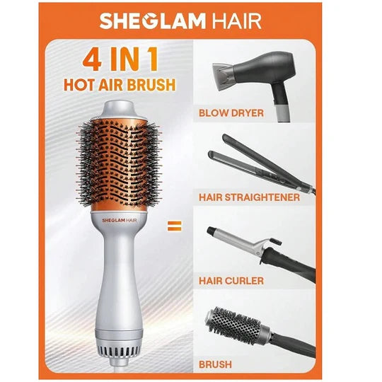 Shelgam | HAIR Blowout Bliss Volumizing Hot Air Brush